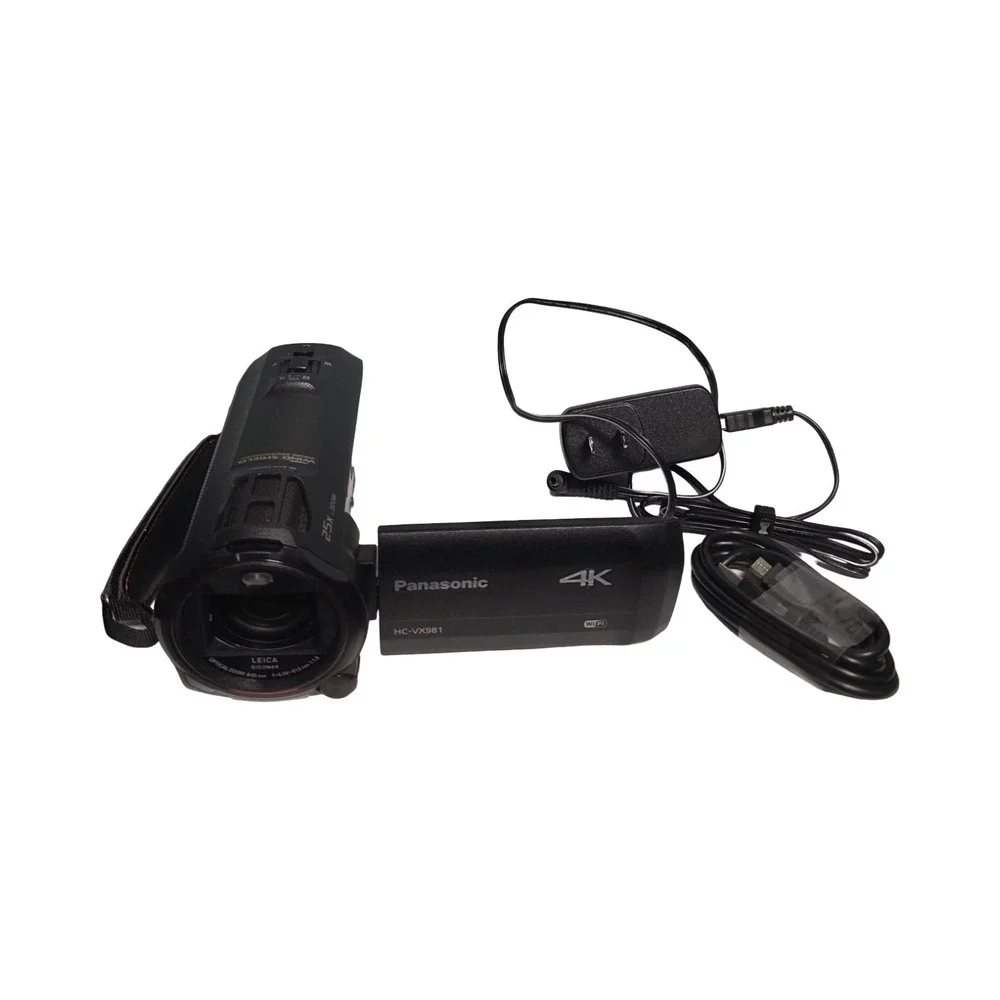 Panasonic HC-VX981K 4K HD Camcorder with 20X LEICA DICOMAR Stabilized Lens
